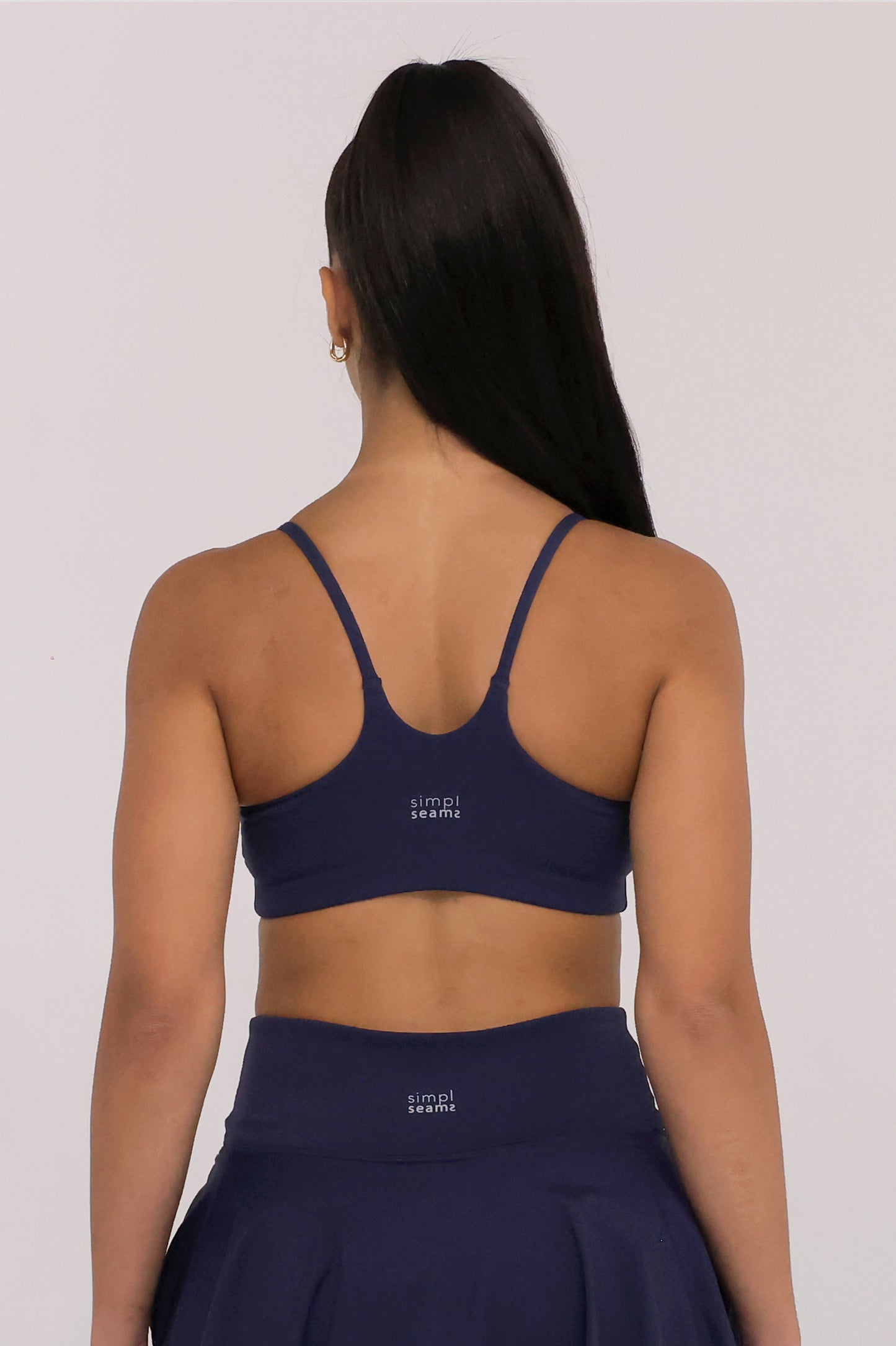Stride Crop-Midnight