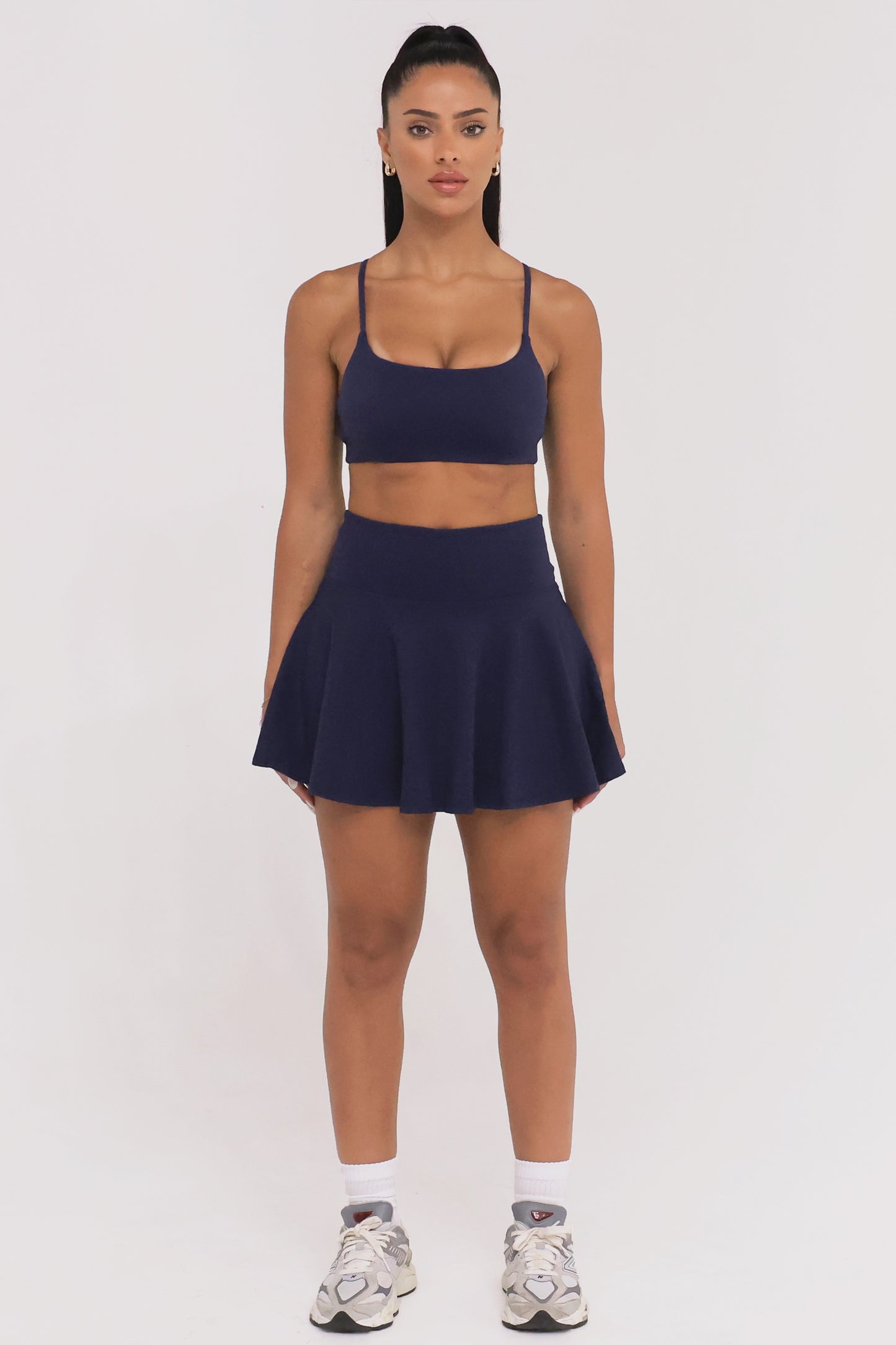 Stride Skirt-Midnight