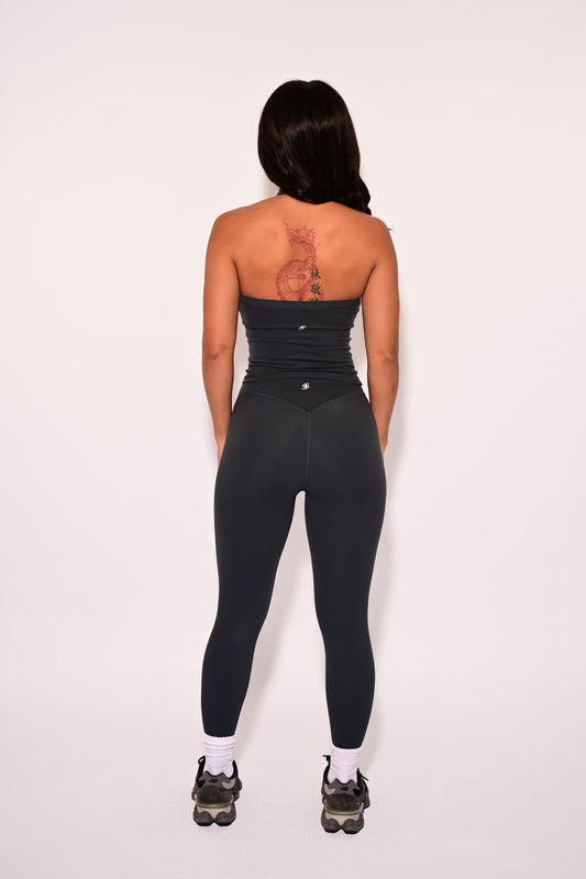 Essential Leggings-Deep Blue