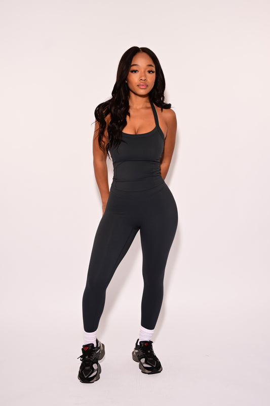 Essential Leggings-Deep Blue