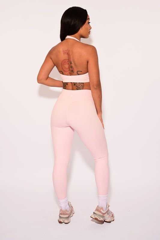 Essential Leggings-Pink