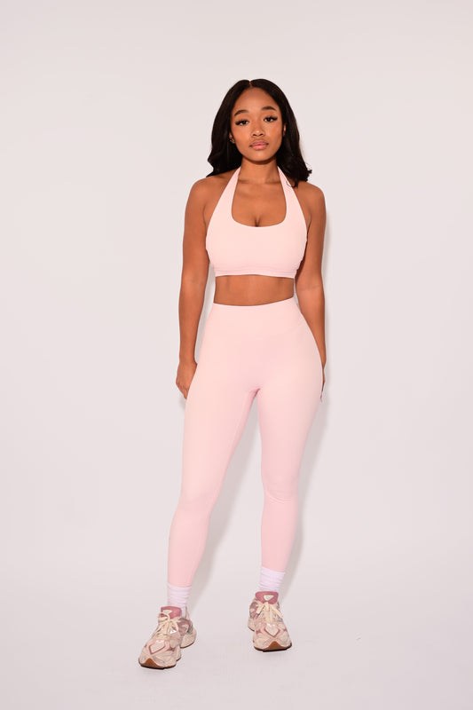 Essential Leggings-Pink