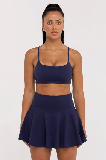 Stride Skirt-Midnight