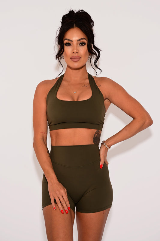 Essential Shorts- Olive