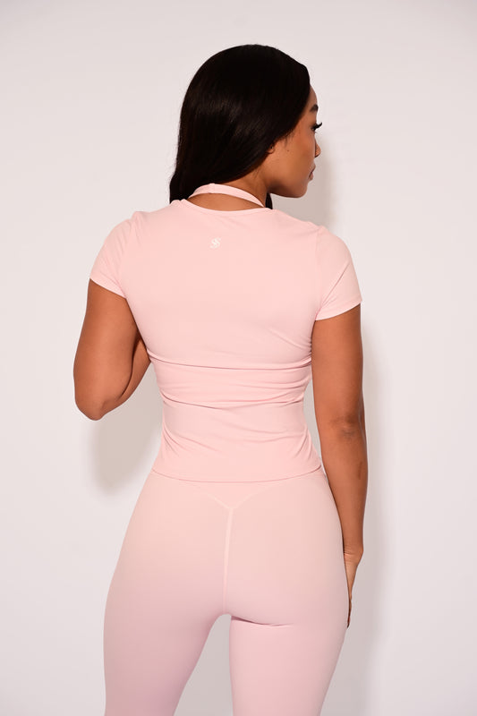 Essential Short Sleeve- Pink